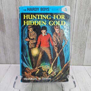 Vintage The Hardy Boys - Hunting For Hidden Gold by Franklin Dixon